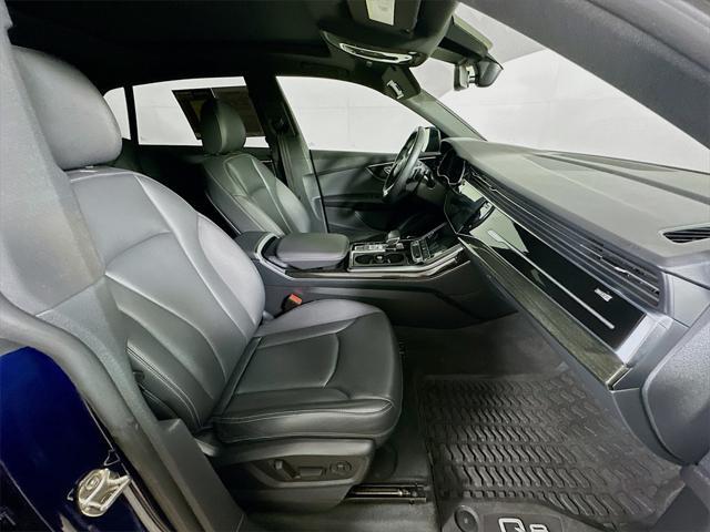 used 2021 Audi Q8 car, priced at $43,900