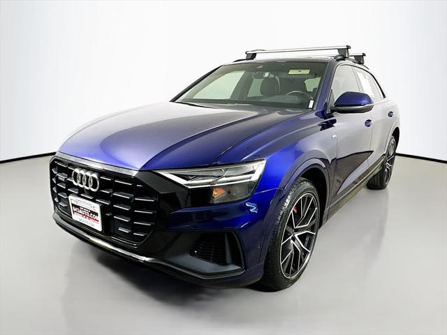 used 2021 Audi Q8 car, priced at $43,900