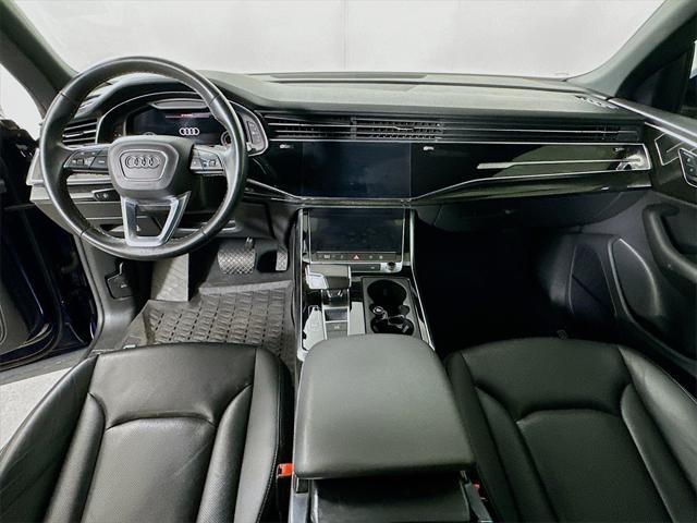 used 2021 Audi Q8 car, priced at $43,900
