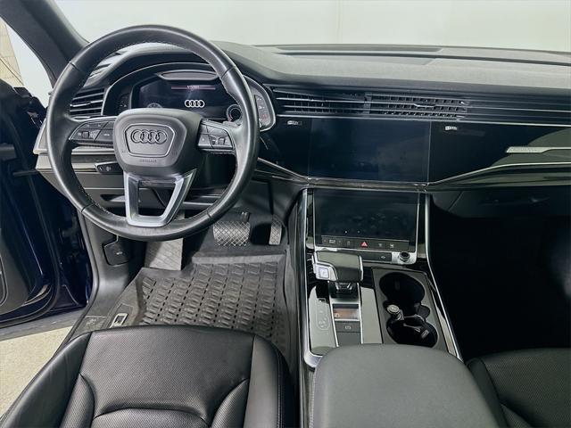used 2021 Audi Q8 car, priced at $43,900