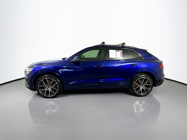 used 2021 Audi Q8 car, priced at $43,900