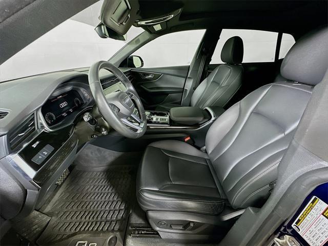 used 2021 Audi Q8 car, priced at $43,900