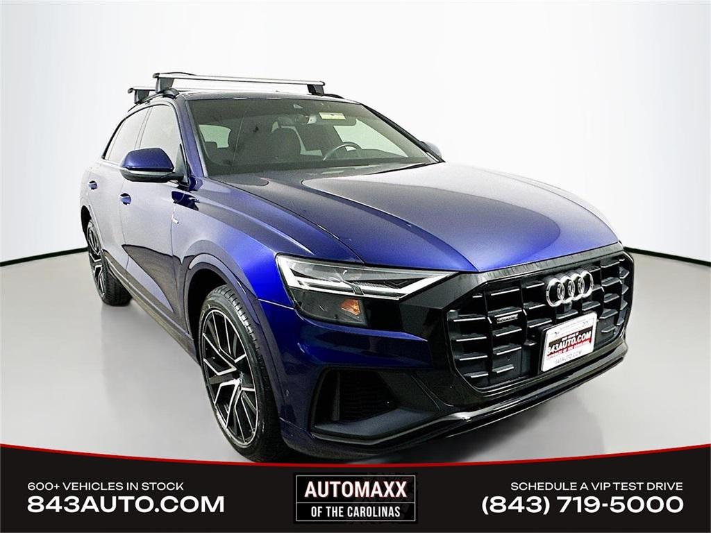 used 2021 Audi Q8 car, priced at $42,755