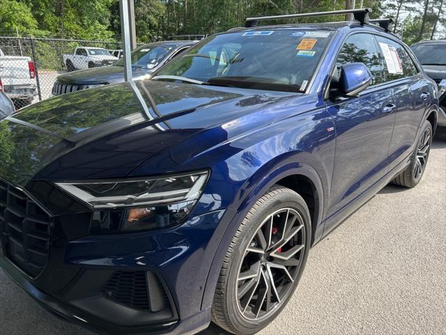 used 2021 Audi Q8 car, priced at $43,980
