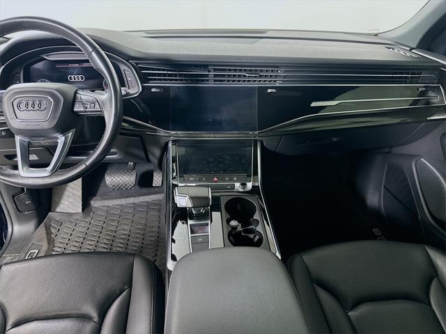 used 2021 Audi Q8 car, priced at $43,900