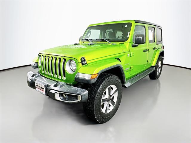 used 2018 Jeep Wrangler Unlimited car, priced at $24,922