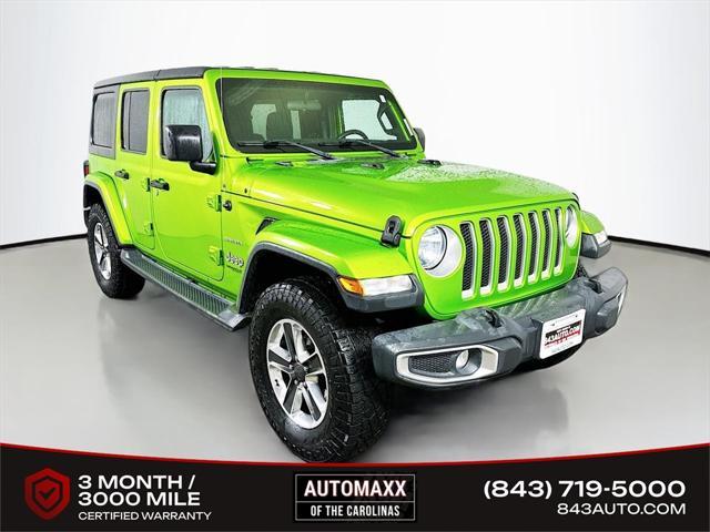 used 2018 Jeep Wrangler Unlimited car, priced at $24,922
