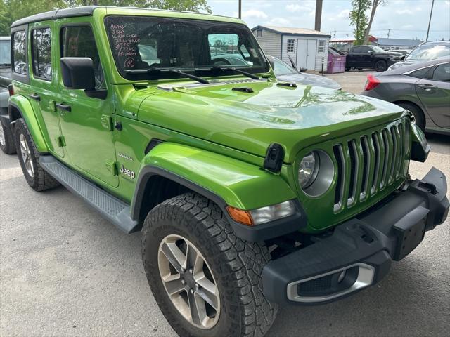 used 2018 Jeep Wrangler Unlimited car, priced at $24,922