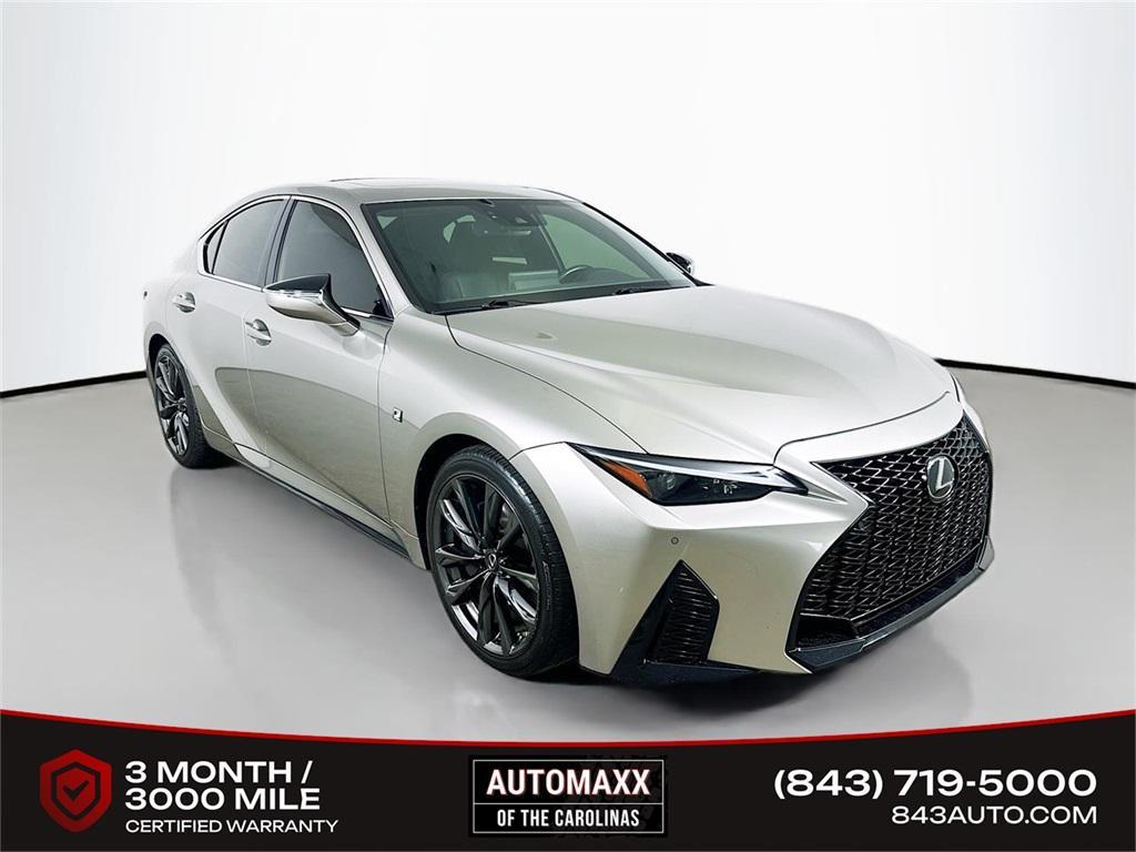 used 2022 Lexus IS 350 car, priced at $35,999