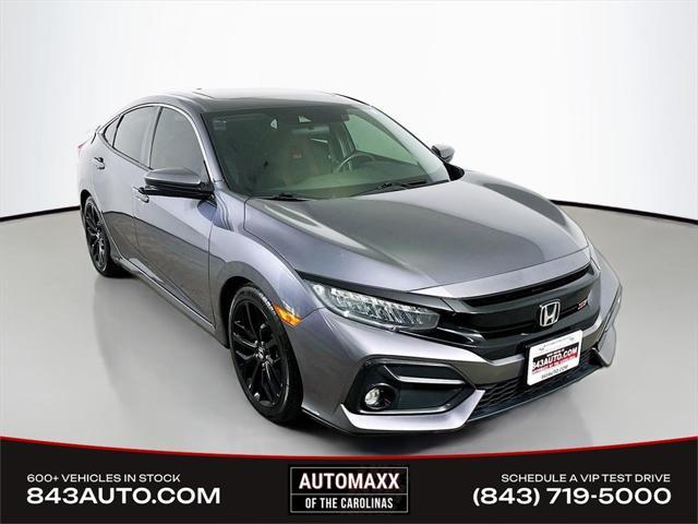 used 2020 Honda Civic Si car, priced at $19,990