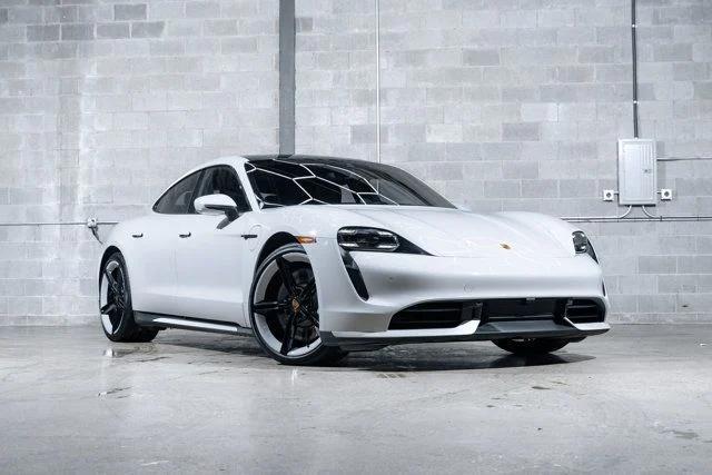 used 2021 Porsche Taycan car, priced at $92,995