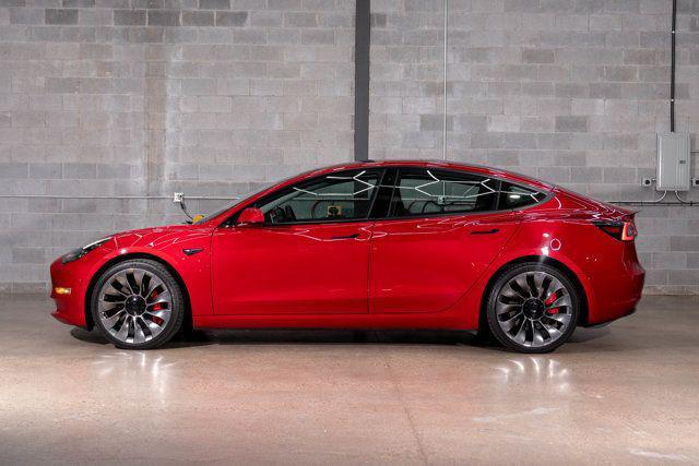 used 2023 Tesla Model 3 car, priced at $29,995