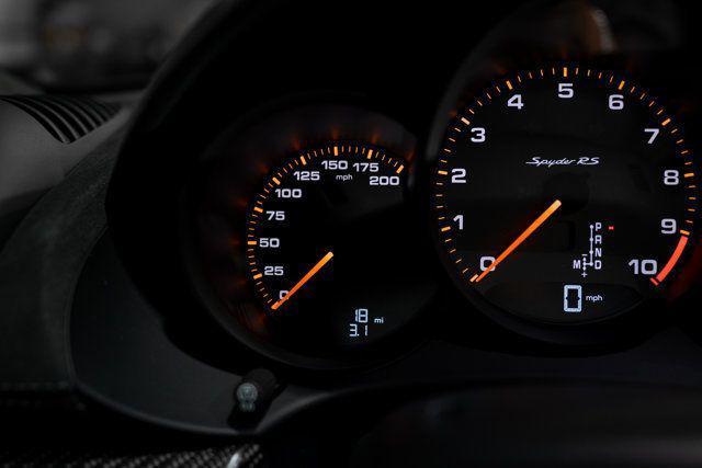 used 2025 Porsche 718 Spyder car, priced at $209,995