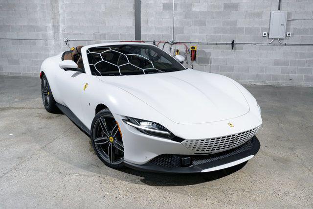used 2024 Ferrari Roma Spider car, priced at $359,995