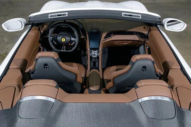 used 2024 Ferrari Roma Spider car, priced at $359,995