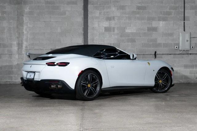 used 2024 Ferrari Roma Spider car, priced at $359,995
