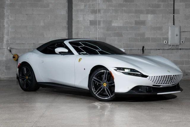 used 2024 Ferrari Roma Spider car, priced at $359,995