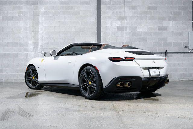 used 2024 Ferrari Roma Spider car, priced at $359,995