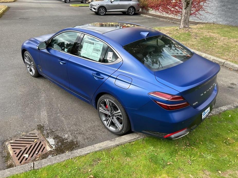 new 2025 Genesis G70 car, priced at $58,905