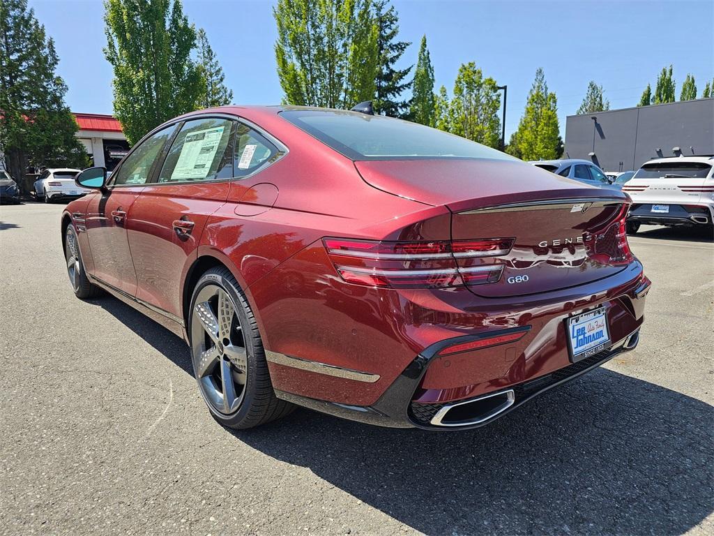 new 2025 Genesis G80 car, priced at $79,485