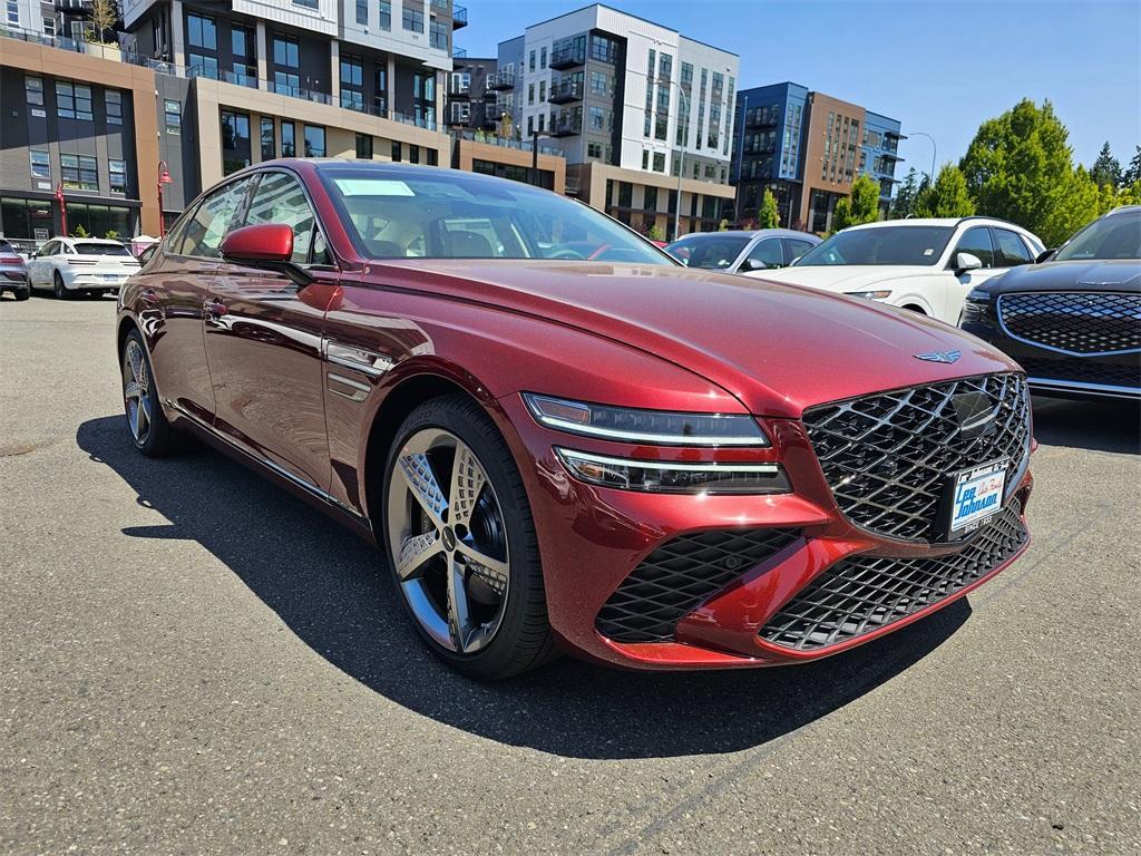 new 2025 Genesis G80 car, priced at $79,485