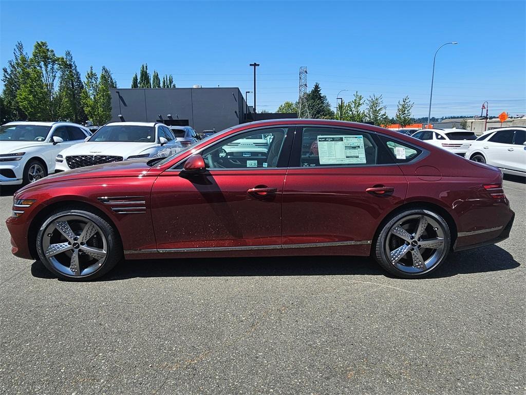 new 2025 Genesis G80 car, priced at $79,485