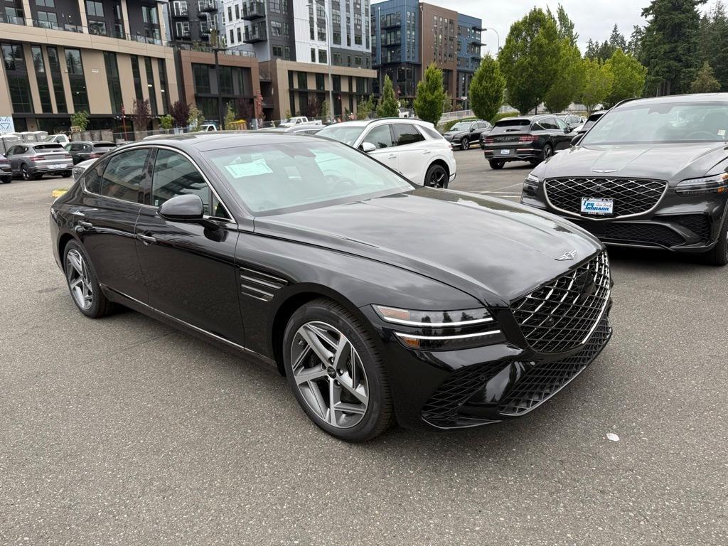 new 2025 Genesis G80 car, priced at $69,805
