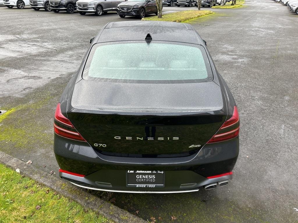 used 2023 Genesis G70 car, priced at $35,995