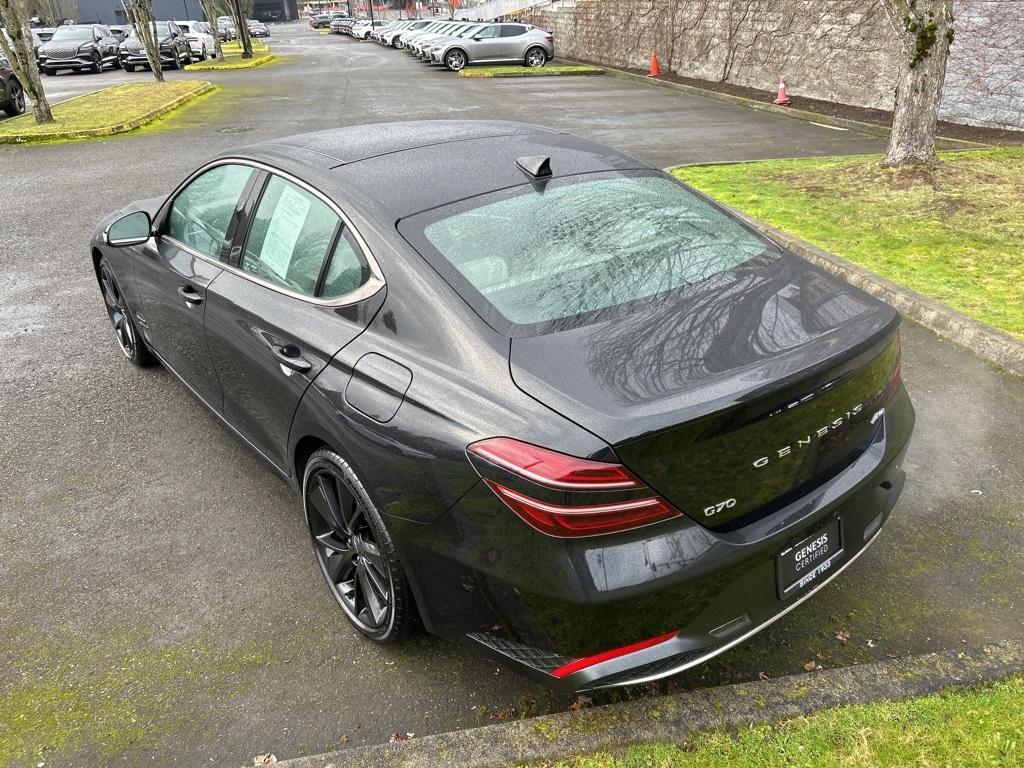 used 2023 Genesis G70 car, priced at $35,995