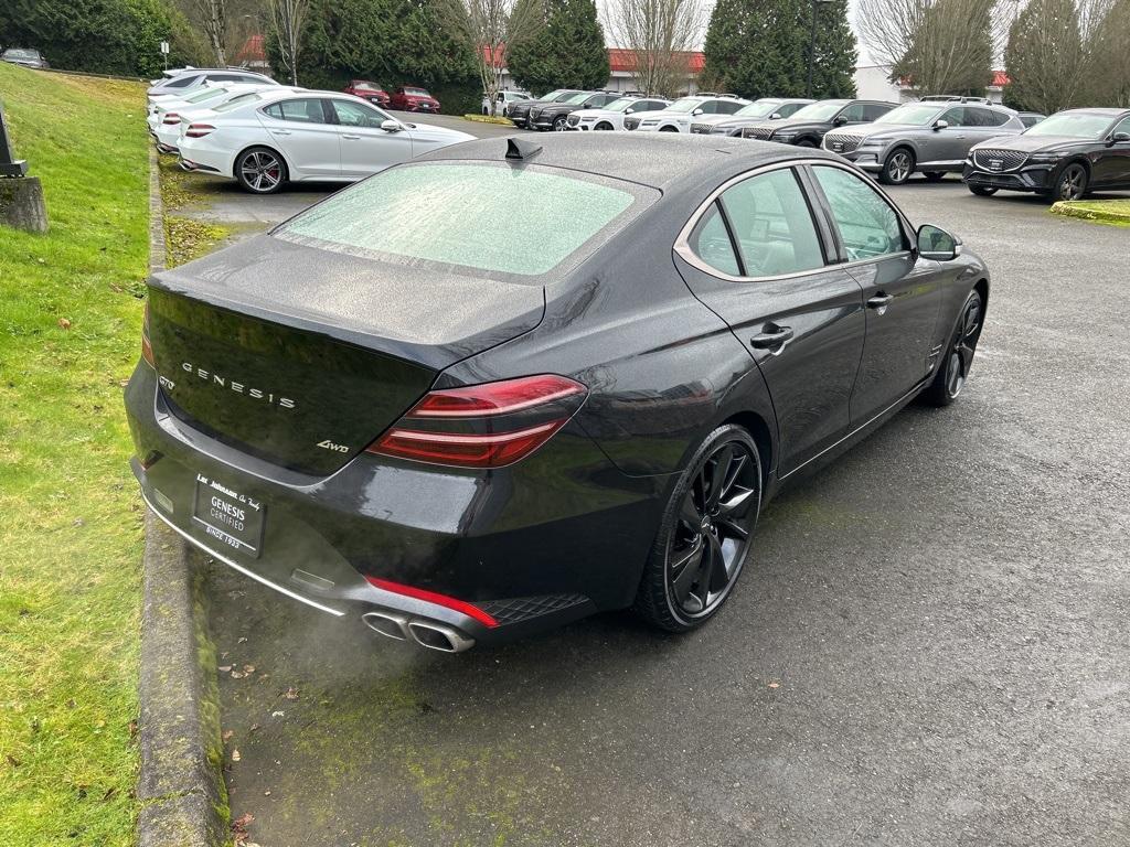 used 2023 Genesis G70 car, priced at $35,995