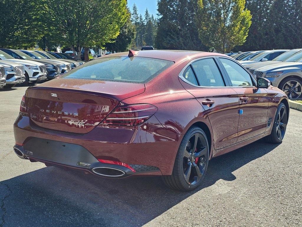 new 2026 Genesis G70 car, priced at $58,080