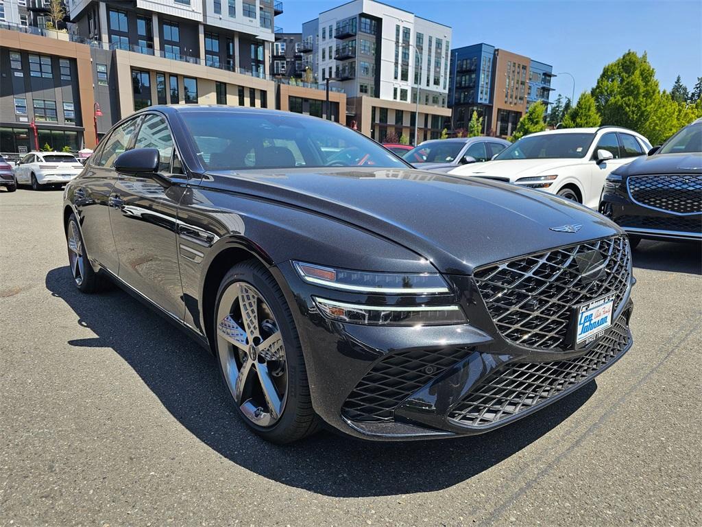 new 2025 Genesis G80 car, priced at $68,555