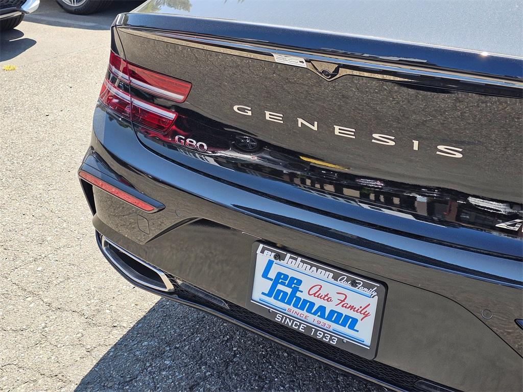 new 2025 Genesis G80 car, priced at $68,555