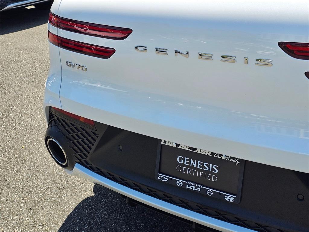 used 2025 Genesis GV70 car, priced at $61,993