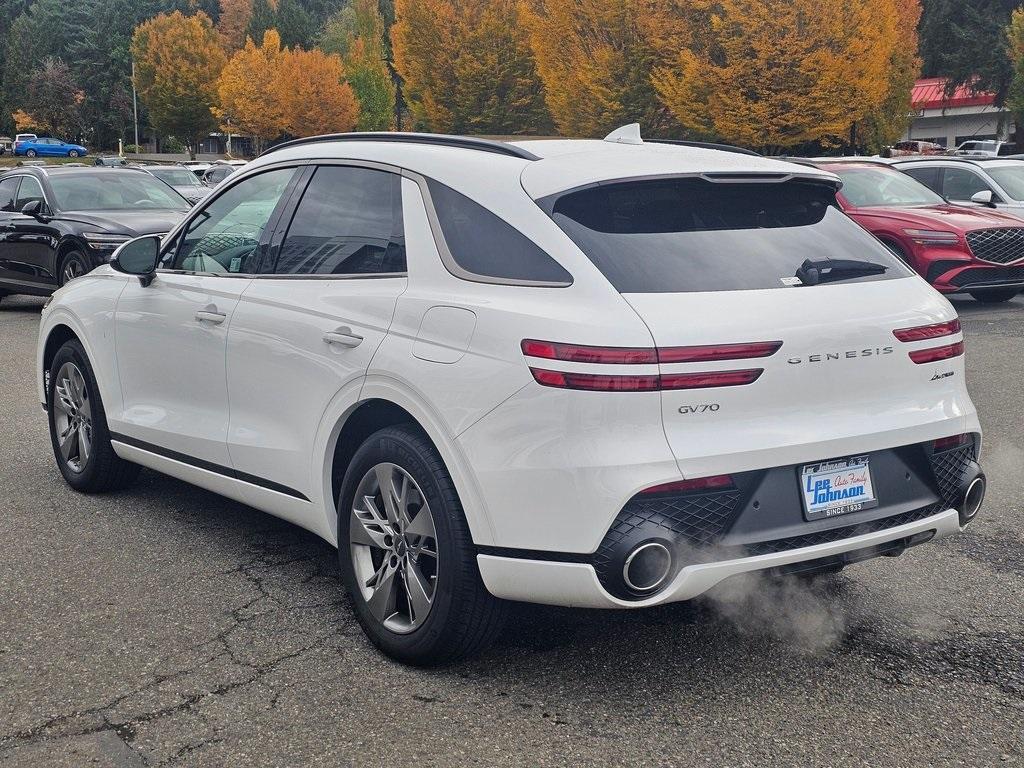 used 2025 Genesis GV70 car, priced at $49,995