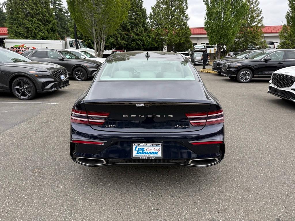 new 2025 Genesis G80 car, priced at $79,345
