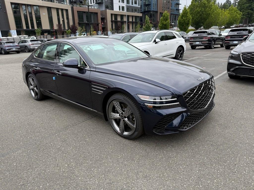 new 2025 Genesis G80 car, priced at $79,345