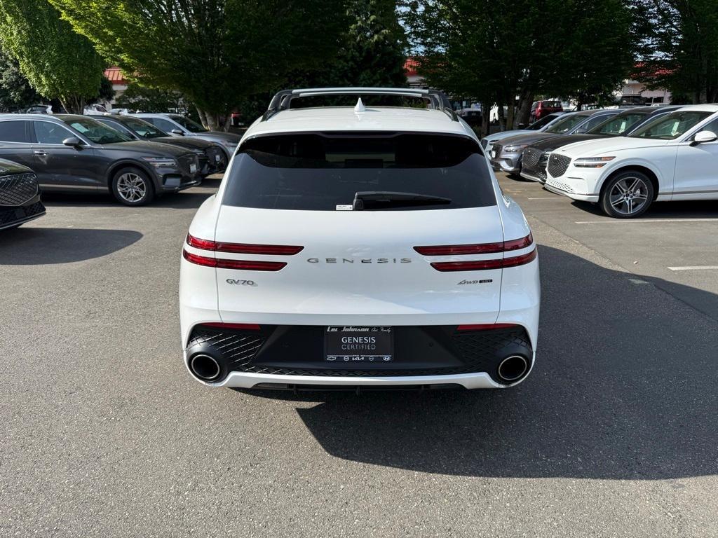 used 2025 Genesis GV70 car, priced at $57,568