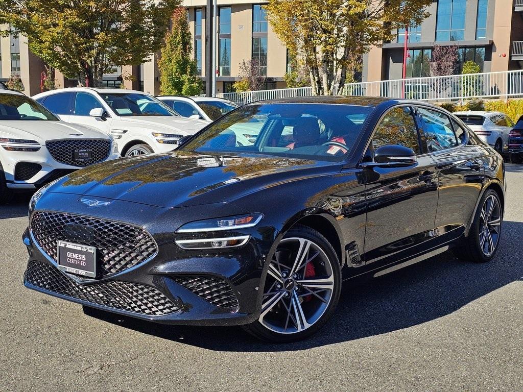used 2025 Genesis G70 car, priced at $44,995