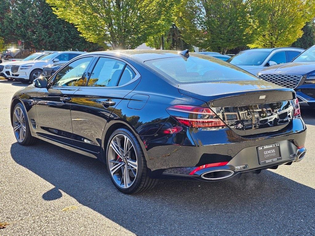 used 2025 Genesis G70 car, priced at $44,995