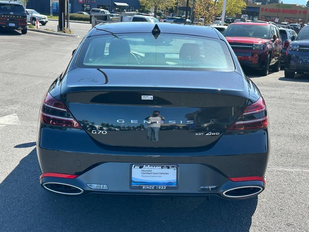 used 2025 Genesis G70 car, priced at $44,995