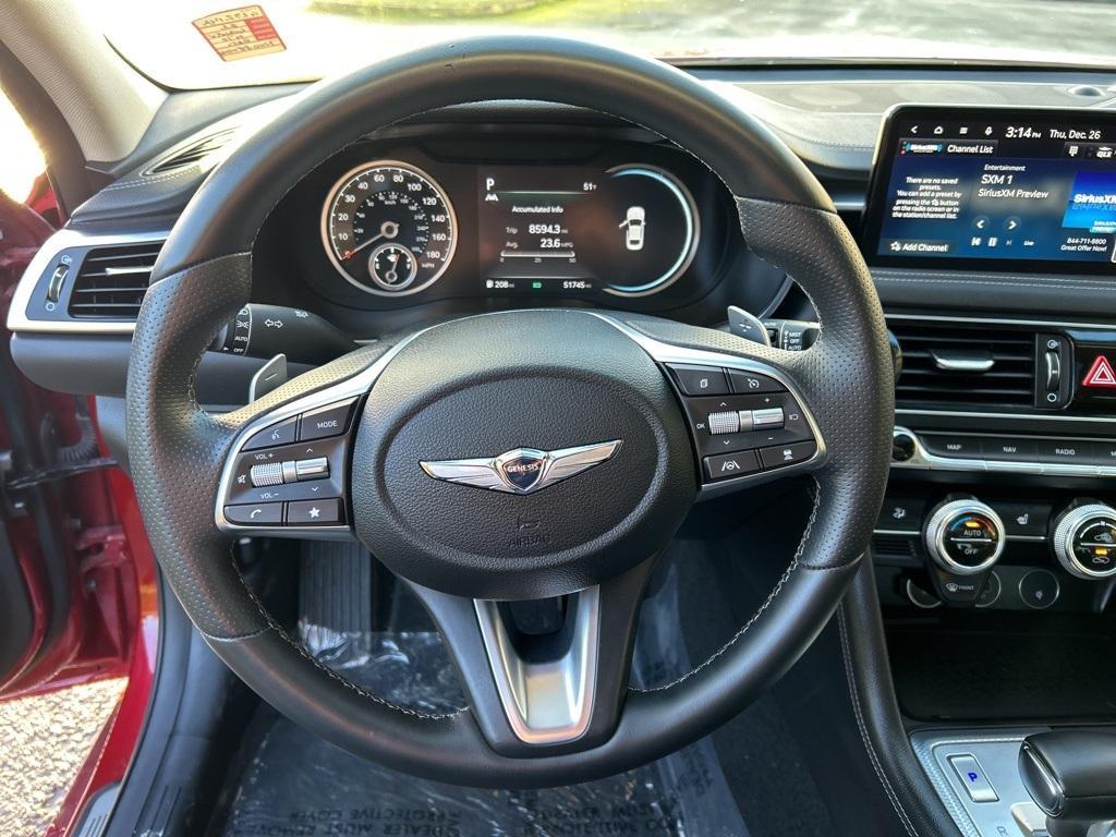 used 2022 Genesis G70 car, priced at $23,777