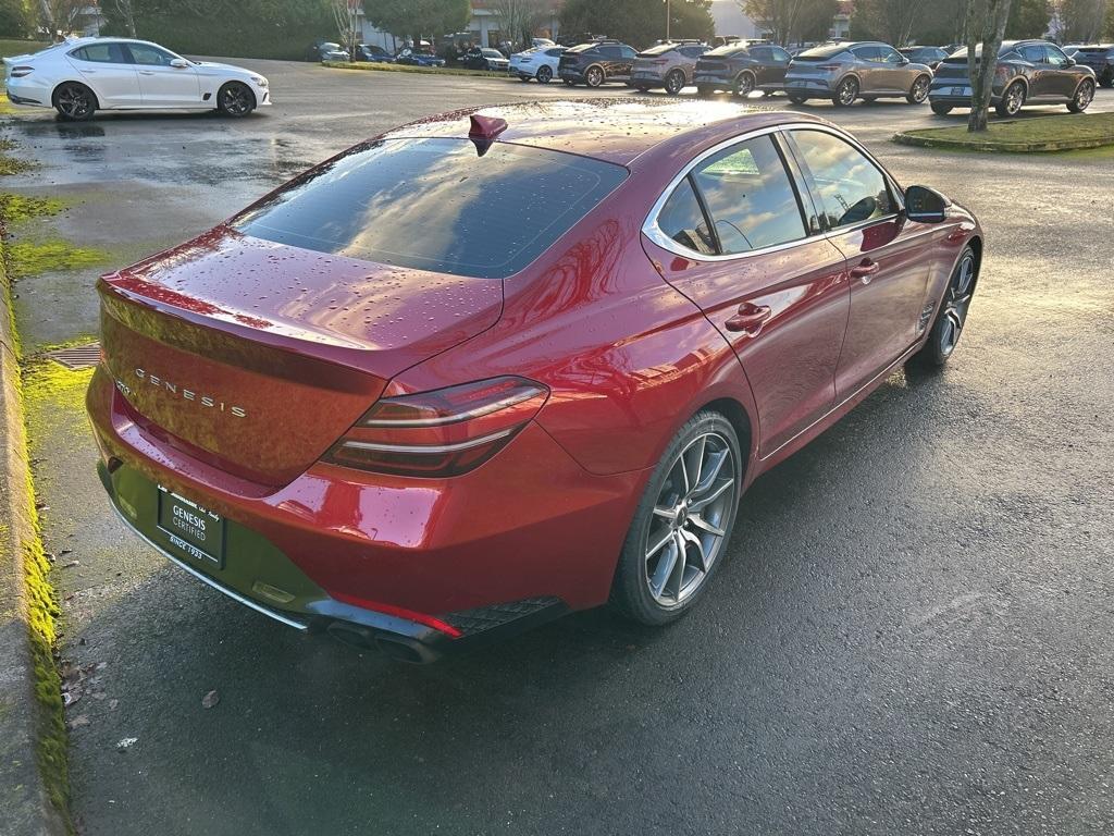 used 2022 Genesis G70 car, priced at $23,777