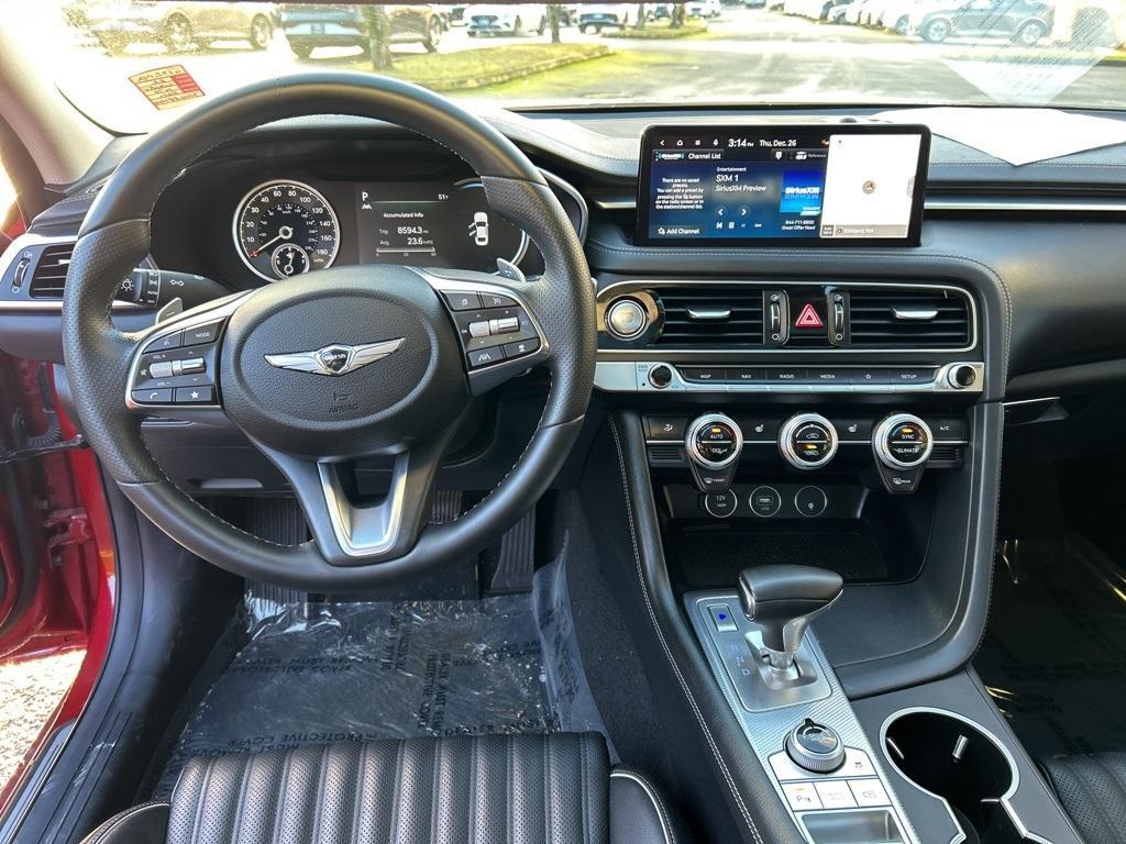 used 2022 Genesis G70 car, priced at $23,777