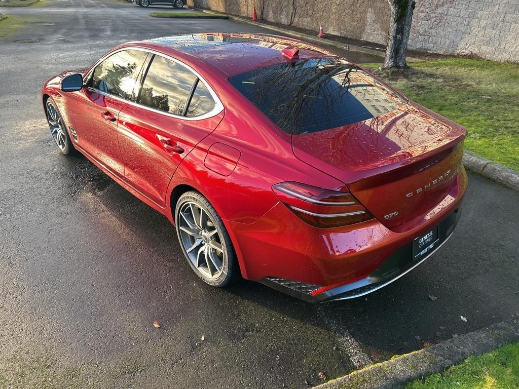 used 2022 Genesis G70 car, priced at $23,777