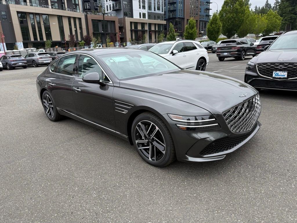 new 2025 Genesis G80 car, priced at $62,215