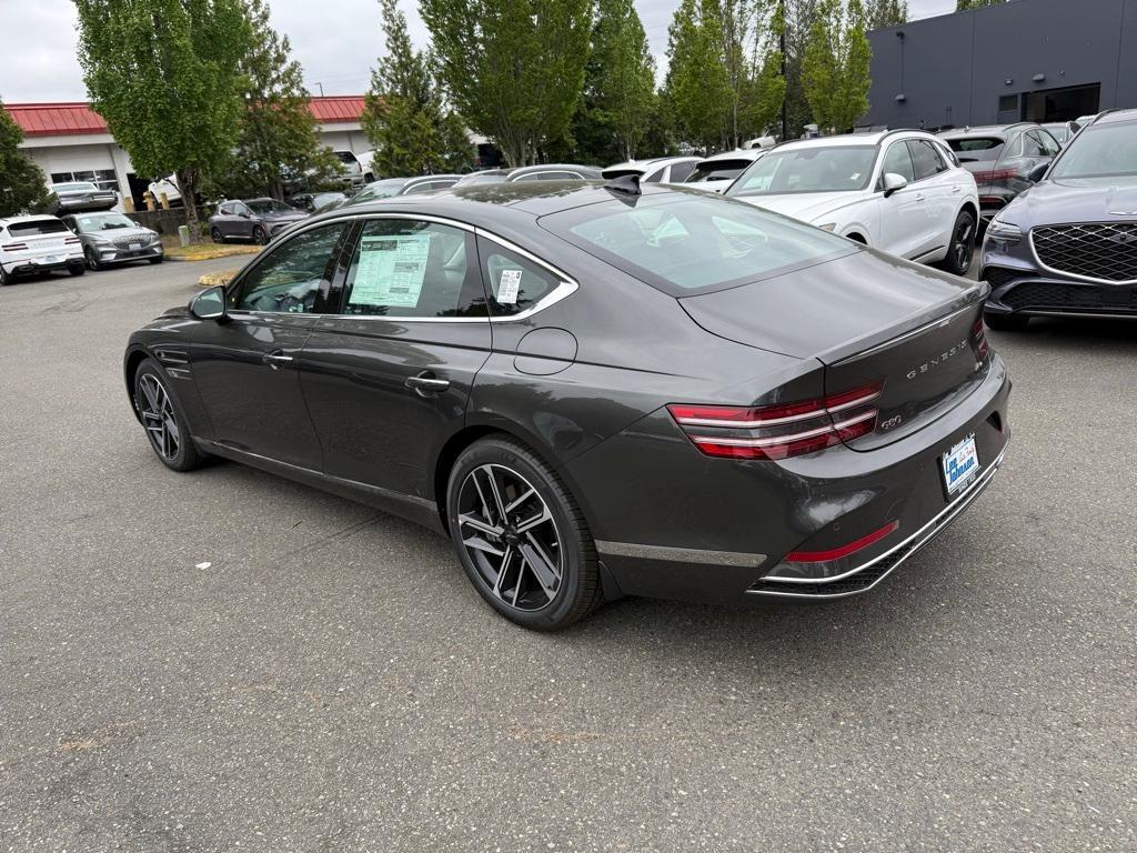 new 2025 Genesis G80 car, priced at $62,215
