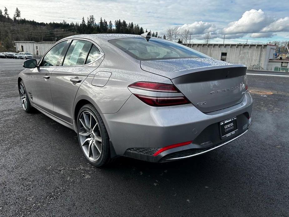 used 2023 Genesis G70 car, priced at $32,995