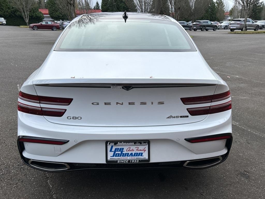 new 2025 Genesis G80 car, priced at $79,090