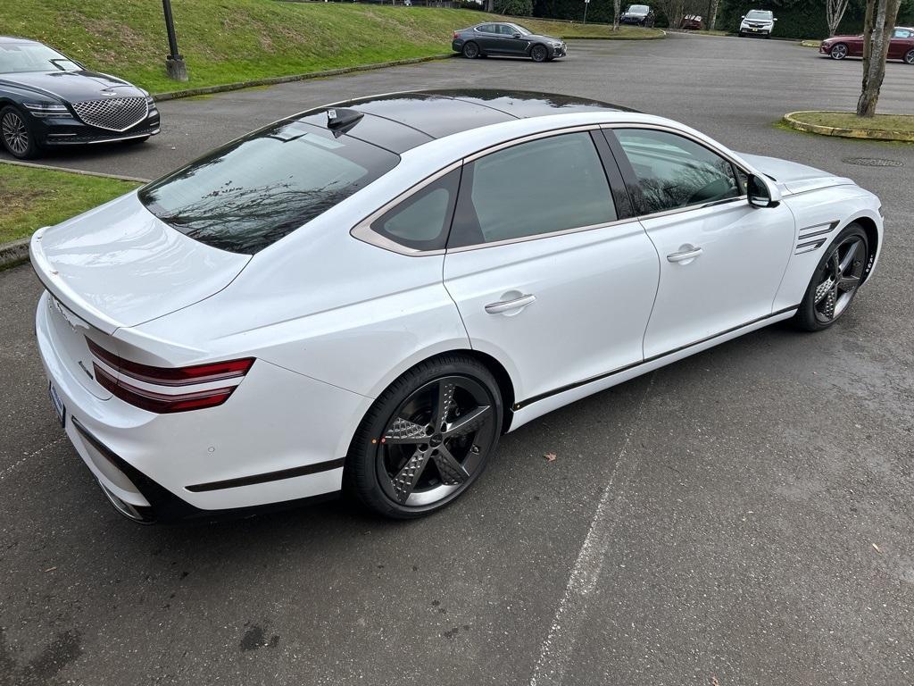 new 2025 Genesis G80 car, priced at $79,090